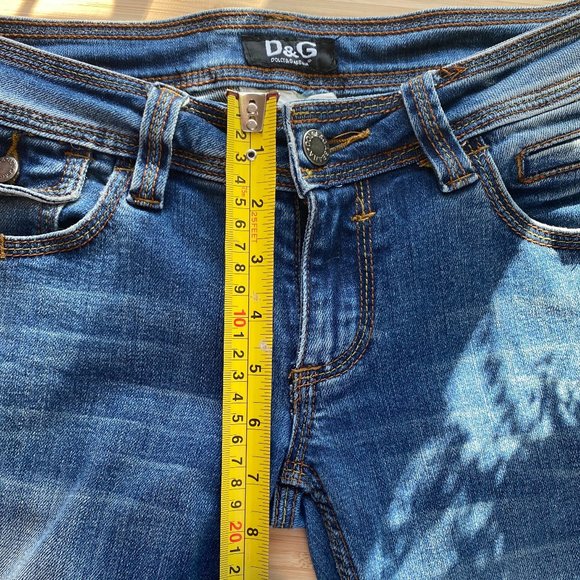 Dolce & Gabbana low rise jeans, size 28 - Picture 6 of 6